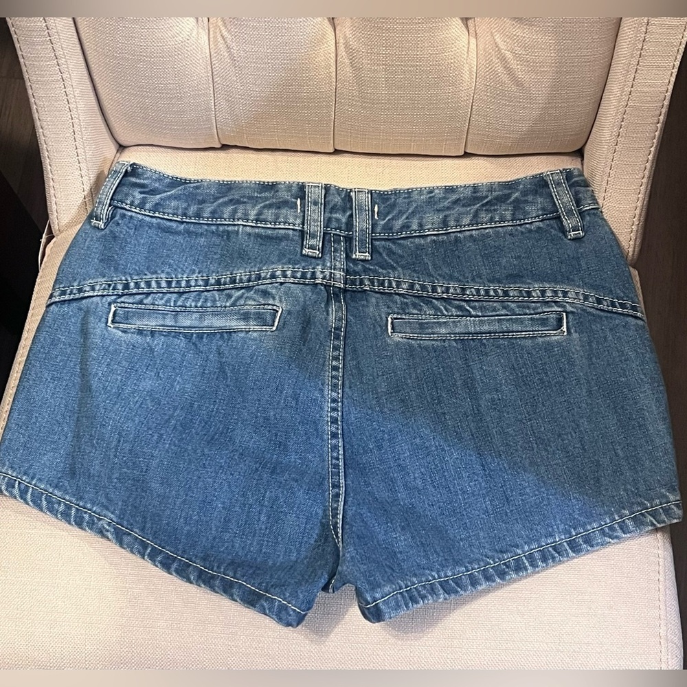NEW π FREE PEOPLE Blue Jean Lace Shorts size 28 - Picture 6 of 9